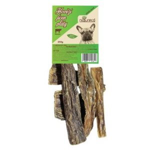 NATURECA pochúťka Hovädzie pažerák pláty sušené 250g