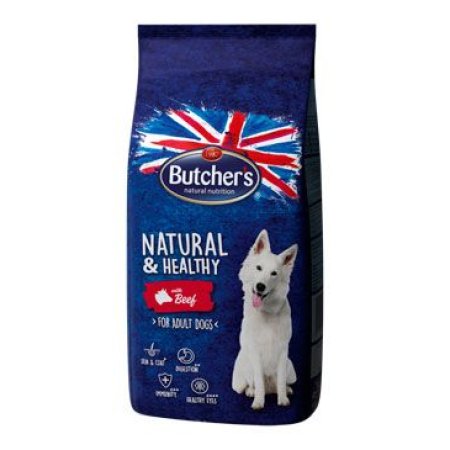 Butcher's Dog Natural&Healthy Dry s hovädzím mäsom 15kg