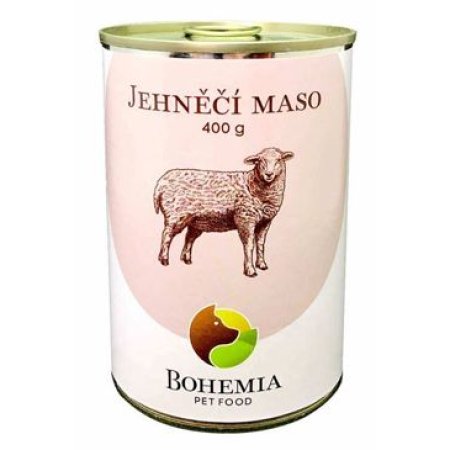 Bohemia Pet Food Jahňacie mäso vo vlastnej šťave 400 g