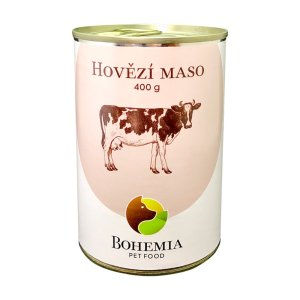 Bohemia Pet Food Hovädzie mäso vo vlastnej šťave 400 g