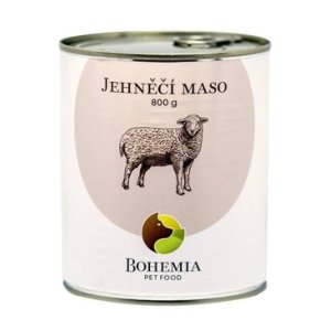 Bohemia Pet Food Jahňacie mäso vo vlastnej šťave 800 g