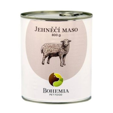 Bohemia Pet Food Jahňacie mäso vo vlastnej šťave 800 g