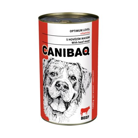 CANIBAQ Classic Konzerva pes hovädzie 1250 g