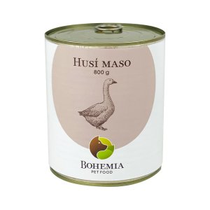 Bohemia Pet Food Husacie mäso vo vlastnej šťave 800 g