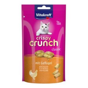 Vitakraft Cat pochúťka Crispy Crunch hydinové 60g
