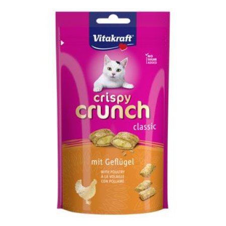 Vitakraft Cat pochúťka Crispy Crunch hydinové 60g