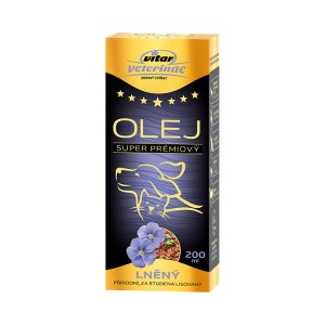 VITAR Veterinae Ľanový olej 200 ml