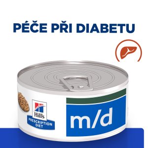 Hill’s Prescription Diet m/d Starostlivosť pri cukrovke konzerva pre mačky 156 g