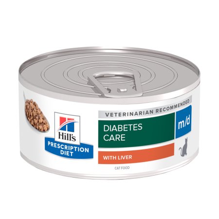 Hill’s Prescription Diet m/d Starostlivosť pri cukrovke konzerva pre mačky 156 g