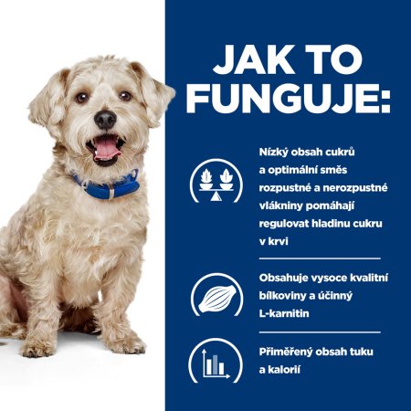 Hill’s Prescription Diet w/d Udržanie hmotnosti a cukrovka 1.5 kg