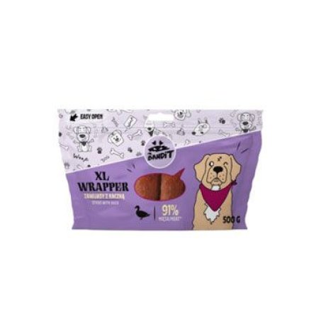 VetExpert Mr.Bandiť pochúťka WRAPPER XL kačica 500g