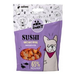 VetExpert Mr.Bandiť pochúťka SUSHI kačica a ryba 80g