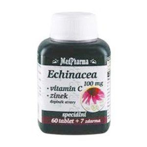 Echinacea 100mg+vit.C+zinok 60tbl + 7tbl zadarmo