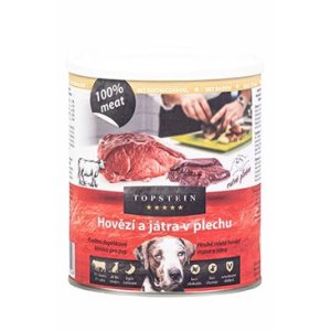 Topstein hovädzie s pečeňou v plechu 800 g