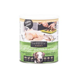 Topstein Kurča s rybou v plechu 800 g