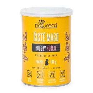 NATURECA konz. kuracie kúsky pre psov 400g
