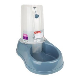 Miska sa zásob. na vodu 6,5l protišmyk modrá Zolux