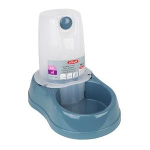 Miska sa zásob. na vodu 1,5l protišmyk modrá Zolux