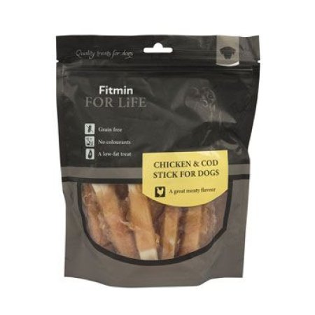 Fitmin dog For Life treat chicken & cod stick 400 g