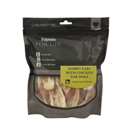 Fitmin dog For Life treat rabbit ears with chicken 400 g