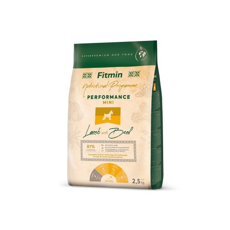 Fitmin dog mini performance Lamb & Beef 2,5 kg
