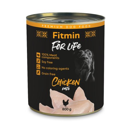 Fitmin dog For Life kuracie mäso 800 g