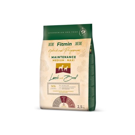 Fitmin dog medium maxi maintenance Lamb & Beef 2,5 kg