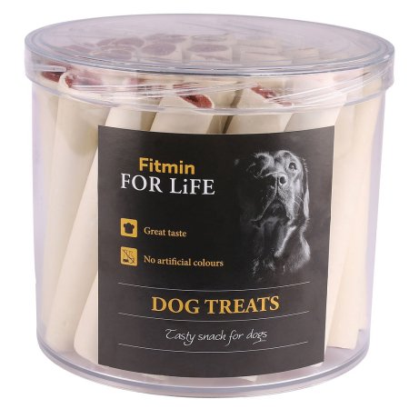 Fitmin dog For Life tasty trojhránky s kalciom a pečeňou 45 ks