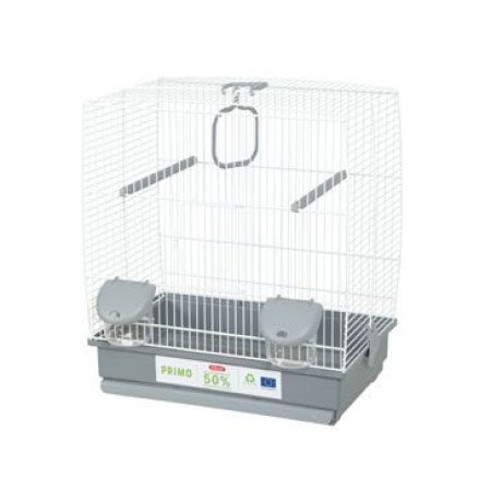 Klietka vtáky PRIMO Carla 40cm biela/sivá Zolux