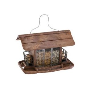 Kŕmidlo vonkajšie plastové JOK 2 dekor drevo FP