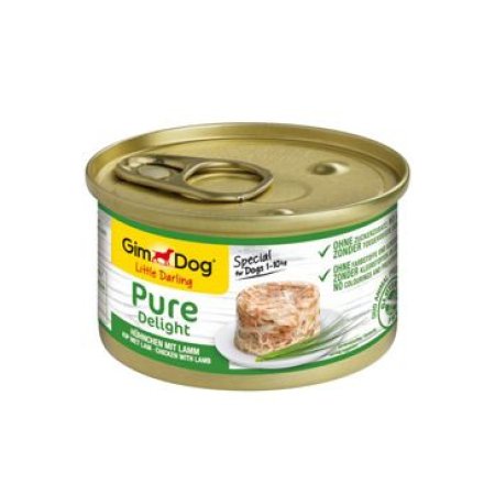 Gimdog Darling Pure delight konz.kurča s jahňacím 150g