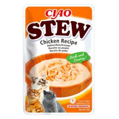 Chúru Cat CIAO Stew Chicken Recipe 40g