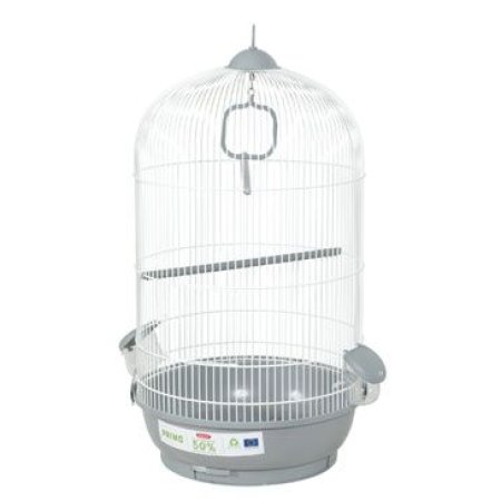 Klietka vtáky PRIMO Carmen 40cm biela/sivá Zolux