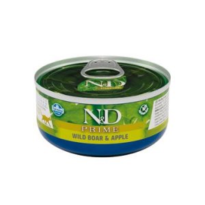N&D CAT PRIME Adult Boar & Apple 70g