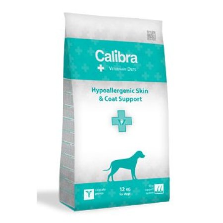 Calibra VD Dog Hypoallergenic Skin&Coat Supp.12kg