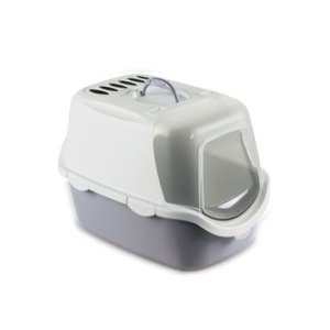 WC mačka CATHY EASYCLEAN kryté šedá Zolux