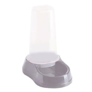 Miska sa zásob. na vodu/krmivo 0,65l šedá Zolux