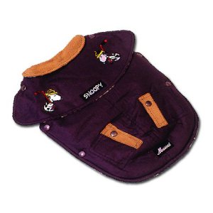 Bunda Snoopy hnedá 43 cm (UŠPINENÝ)