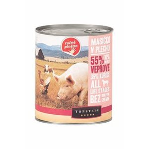 Topstein Mäsko v plechu - bravčové 800 g
