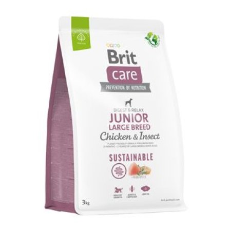 Brit Care Dog Sustainable Junior Large Breed 3kg