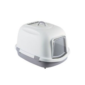 WC mačka SUPER QUEEN kryté šedá Zolux