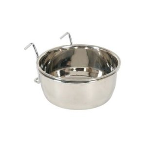 Miska nerez pre vtáky s háčikmi 0,84l Zolux