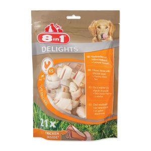 Kosť žuvacia Delights XS bag (21ks)