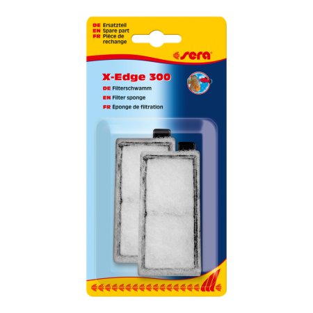 Sera filtračné vlákna v rámčeku pre X-Edge 300