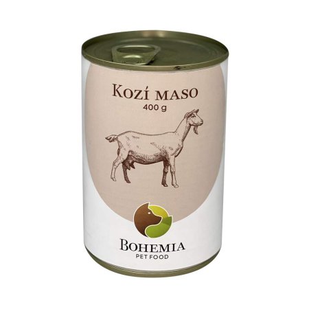 Bohemia Pet Food Kozie mäso vo vlastnej šťave 400 g