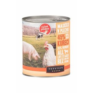 Topstein Mäsko v plechu - kuracie 800 g