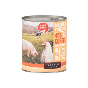 Topstein Mäsko v plechu - kuracie 800 g