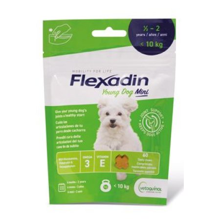 Flexadin 4Life Young Dog Mini žuvací 60tbl