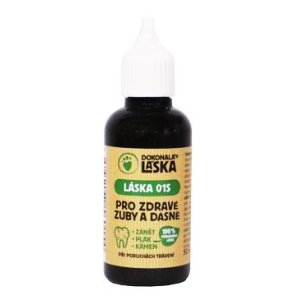 LÁSKA 01S Pre zdravé zuby a ďasná psov 50ml