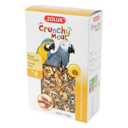 Krmivo pre vtáky CRUNCHY MEAL Parrot 600g Zolux